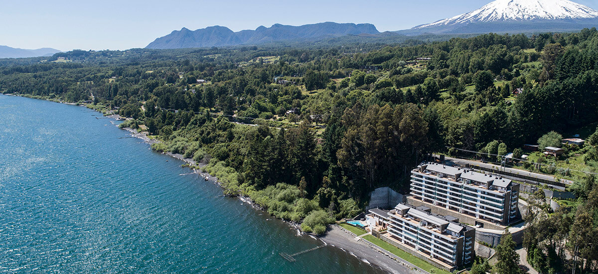 Proyecto inmobiliaria Puerto Mayor Pucon