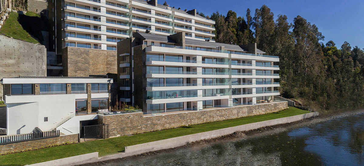 Proyecto inmobiliaria Puerto Mayor Pucon
