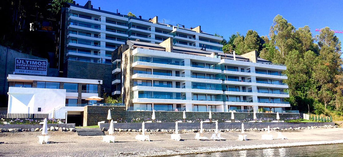 Proyecto inmobiliaria Puerto Mayor Pucon