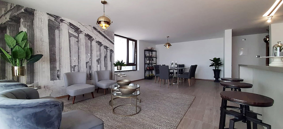 Proyecto inmobiliaria Puerto Mayor Cataluña Departamentos Los Angeles