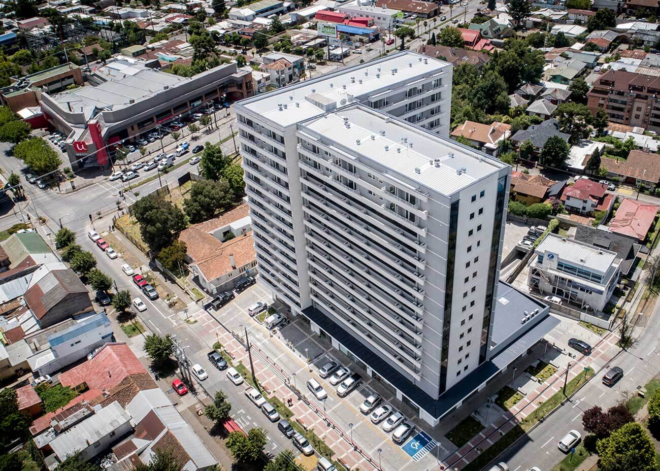 Edificio Manso de Velasco Inmobiliaria Puerto Mayor Los Angeles